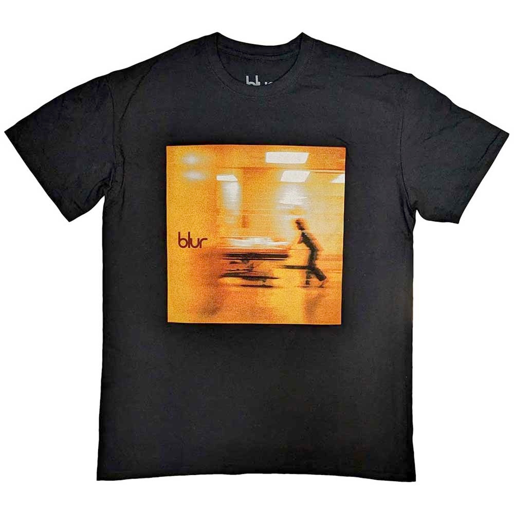 Blur - Blur Album Cover Heren Tshirt - Zwart